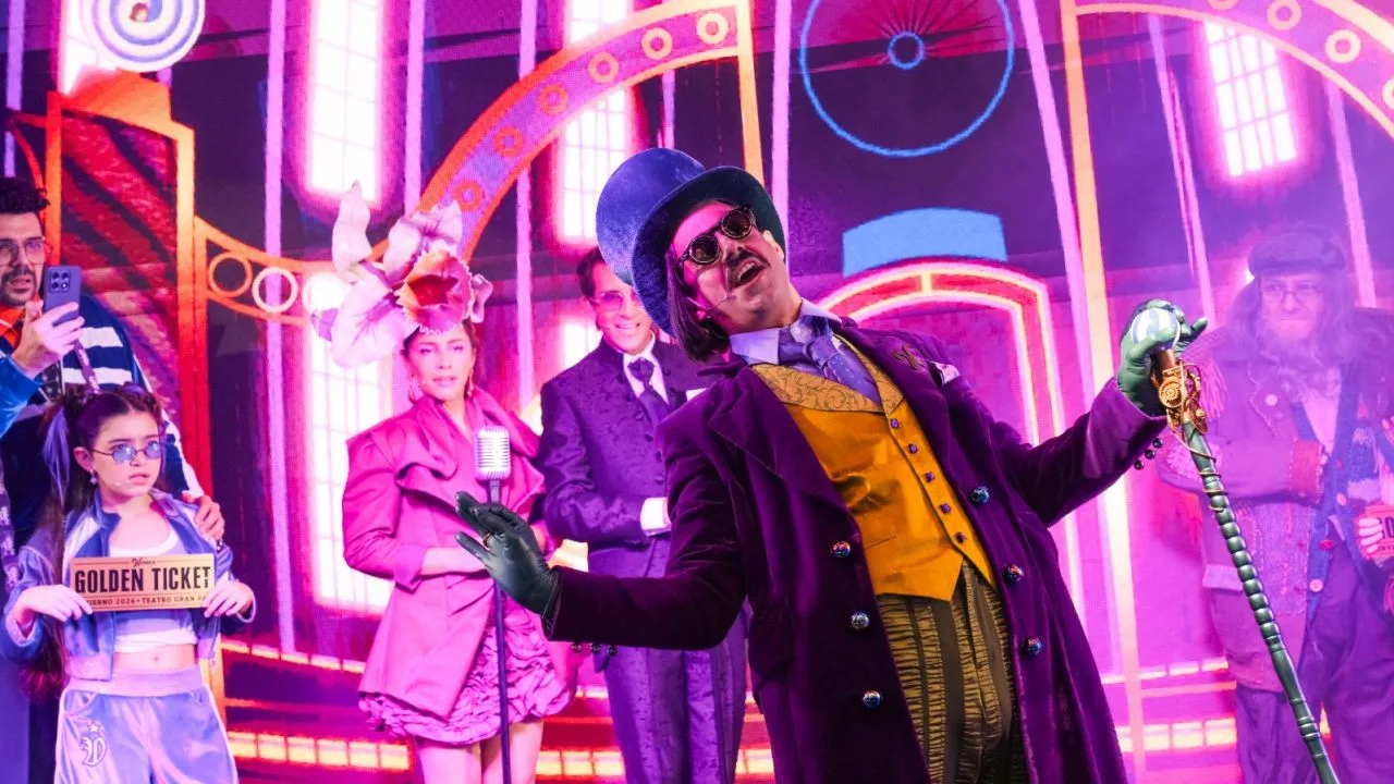 Agustín “Rada” Aristarán interpreta a Willy Wonka en la nueva versión de Charlie y la fábrica de chocolate