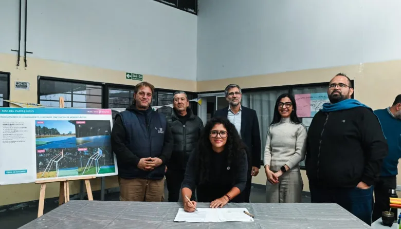 Andrea Cáceres impulsa mejoras en espacios comunitarios y deportivos en Mar del Plata