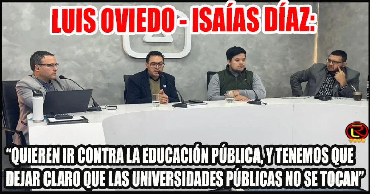 Autoridades de la UNLaR llaman a movilización ante la crisis financiera universitaria
