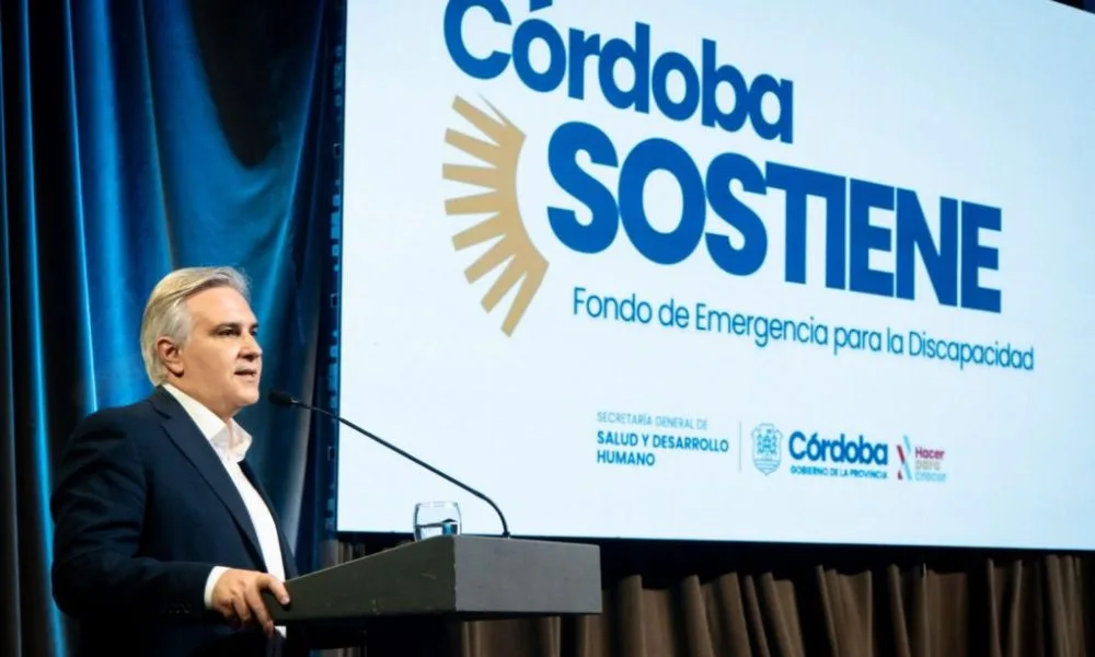 Córdoba lanza fondo de emergencia para sostener servicios a personas con discapacidad