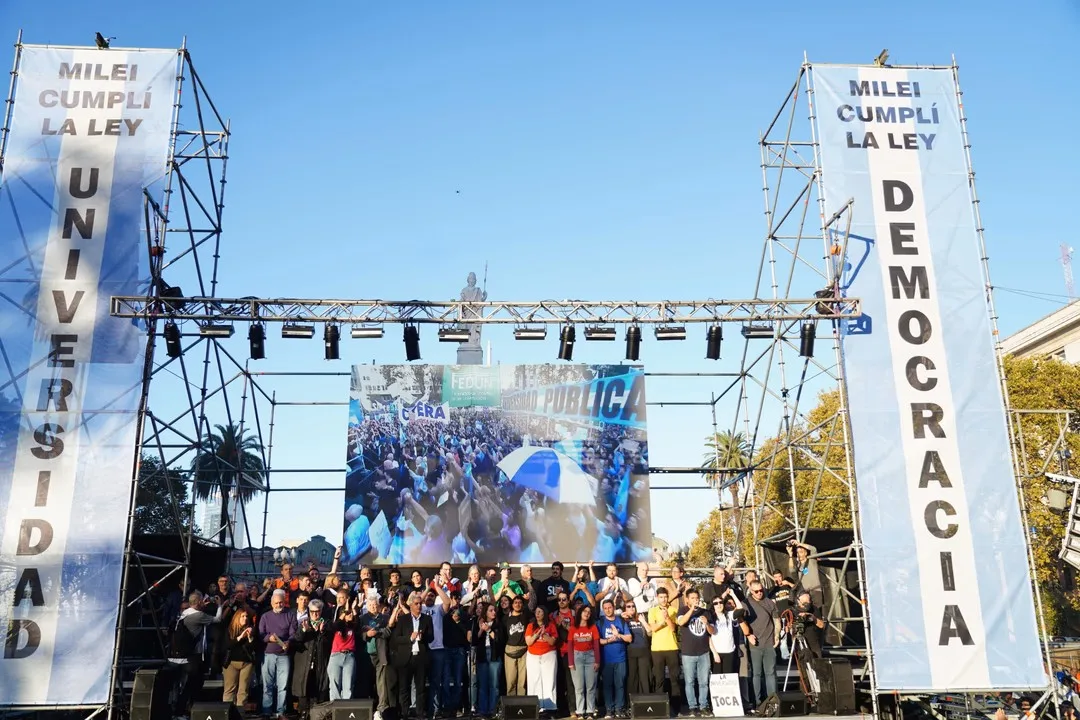 Docentes y estudiantes convocan clases públicas frente a Tribunales por la financiación universitaria