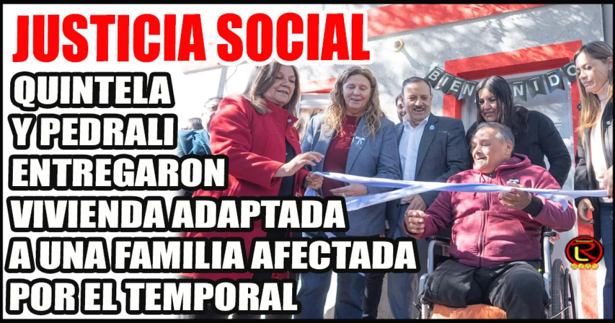 La Rioja avanza en reconstrucción con viviendas adaptadas para afectados por temporal