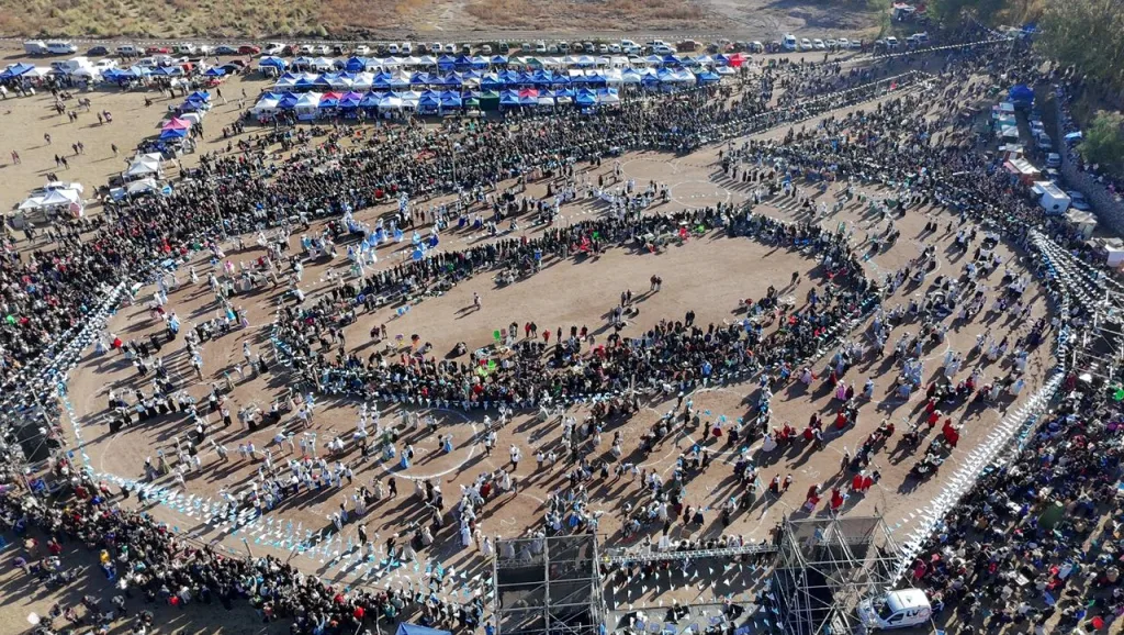 La Villa 25 de Mayo recuperó la tradición con el festival del Pericón Nacional