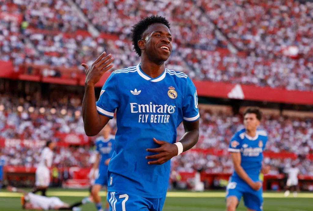 Real Madrid se impuso 1-0 ante Sevilla con gol de Vinicius Júnior en La Liga