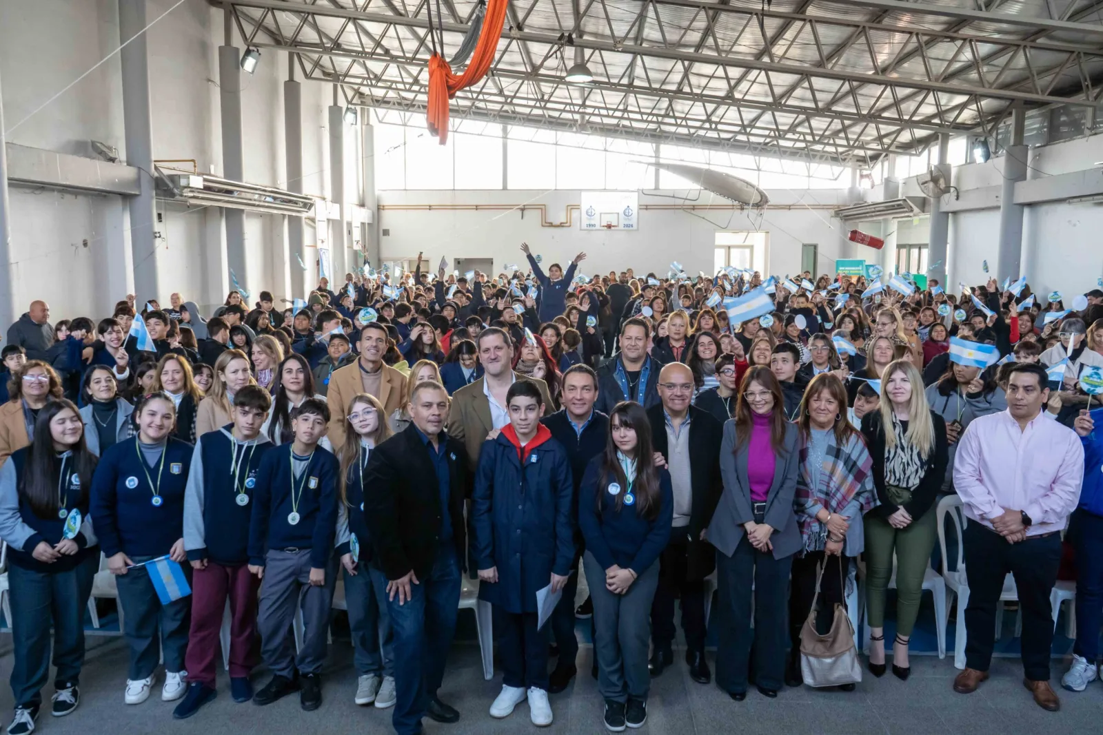 Estudiantes de Varela renovaron su compromiso con el cuidado ambiental en ceremonia educativa