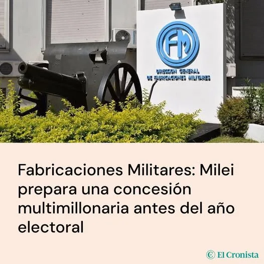 Fabricaciones Militares reactiva producción clave de municiones y blindados en Argentina