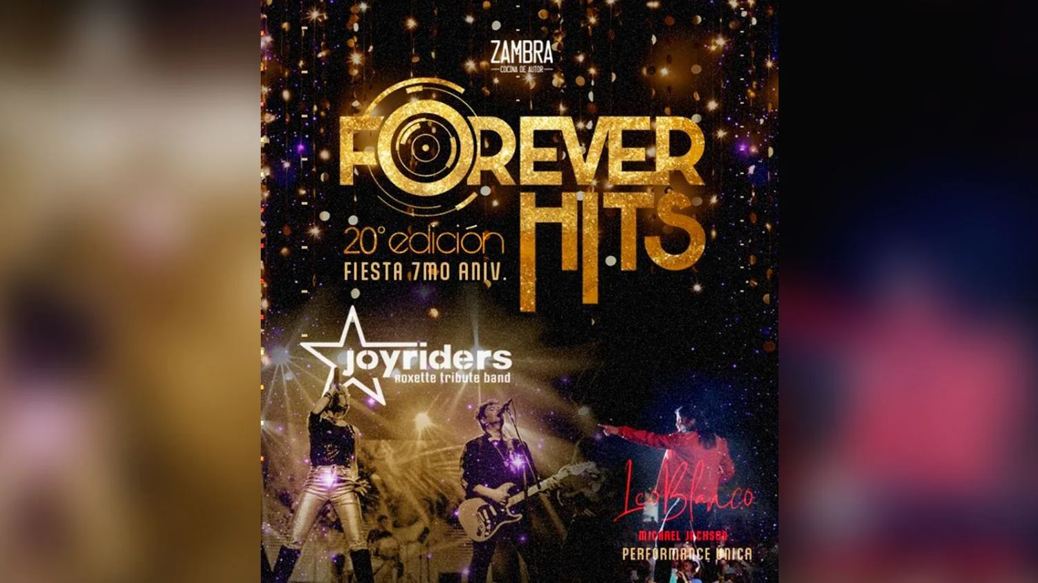 Forever Hits festeja siete años con música en vivo y homenajes en Zambra Cocina de Autor
