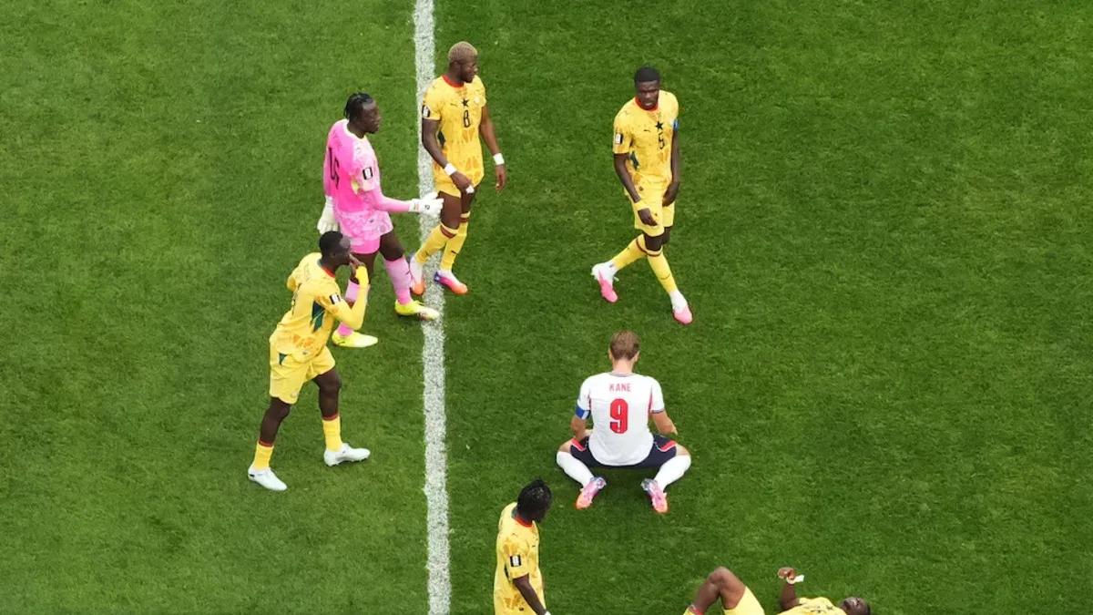 Inglaterra y Ghana empataron sin goles y definirán su pase en la última fecha del Mundial
