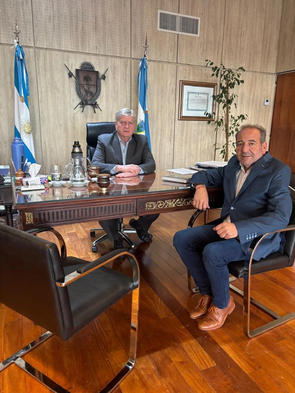 La Pampa impulsa nuevas viviendas y mejoras en educación y salud para Bernardo Larroudé