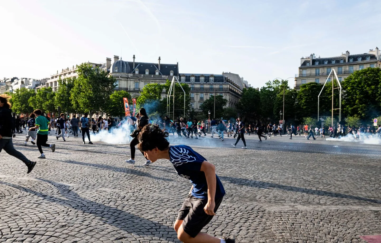 La violencia recurrente tras los partidos del Paris Saint-Germain y sus causas en Francia