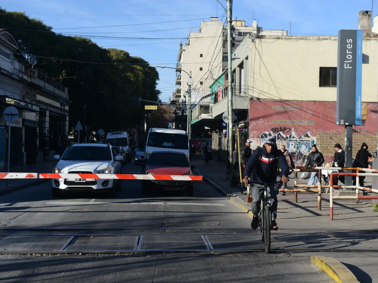 Persisten reclamos por fallas en el tren Sarmiento que afectan a Flores y Caballito