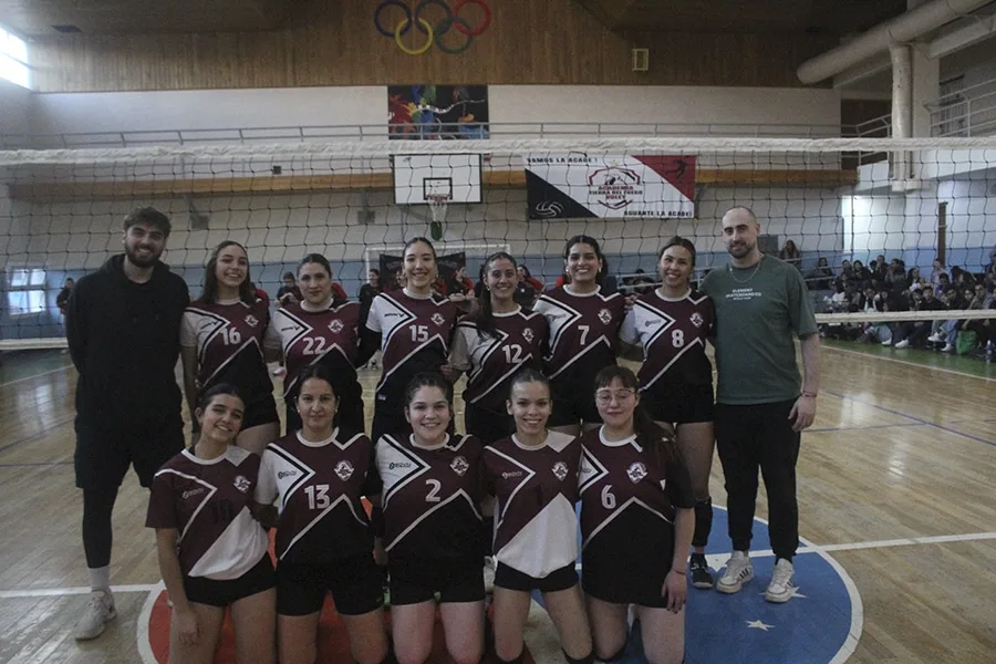 Academia TdF se consagró campeón invicto del Apertura femenino de vóley