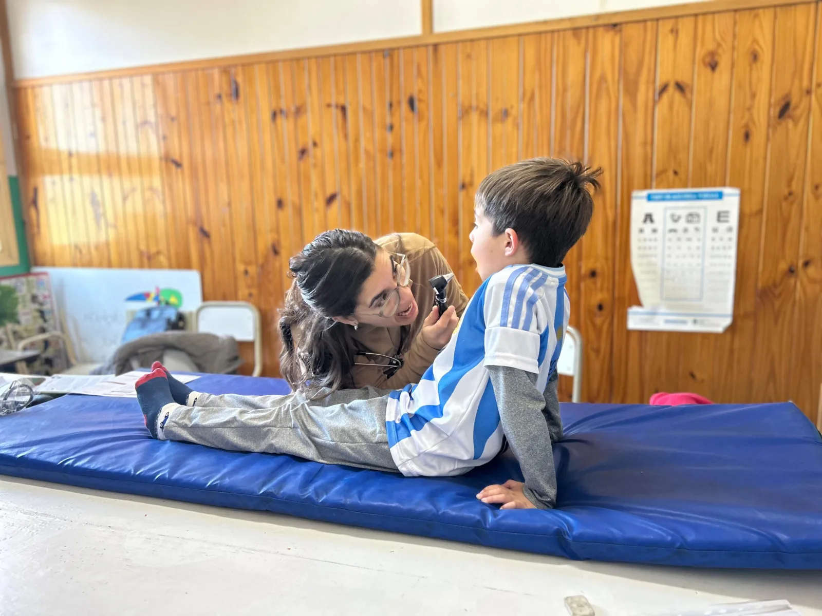 El programa de salud escolar bonaerense avanza en escuelas de Adolfo Gonzales Chaves