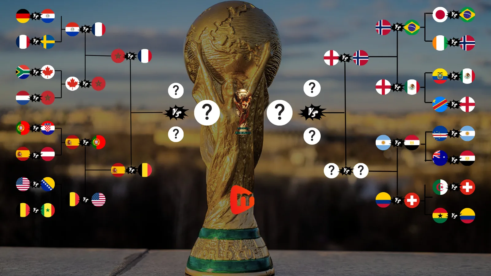 España y Bélgica protagonizarán un duelo clave en los cuartos de final del Mundial 2026