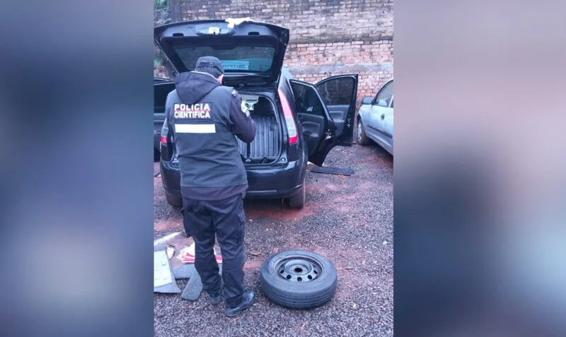Hallan arsenal oculto en vehículo de banda brasileña detenida en Oberá