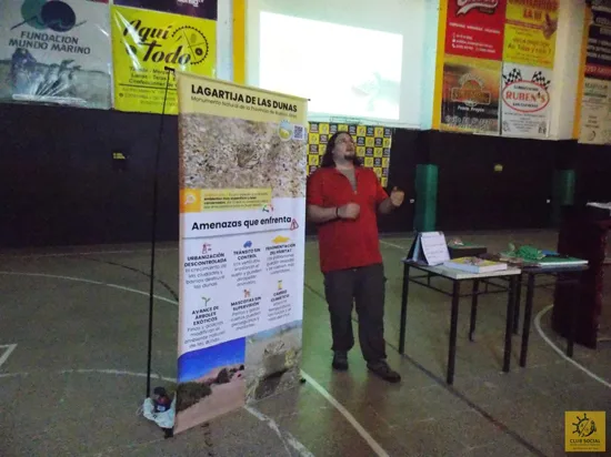 Jornada ambiental en Club de Pesca impulsa la protección de dunas y lagartijas costeras