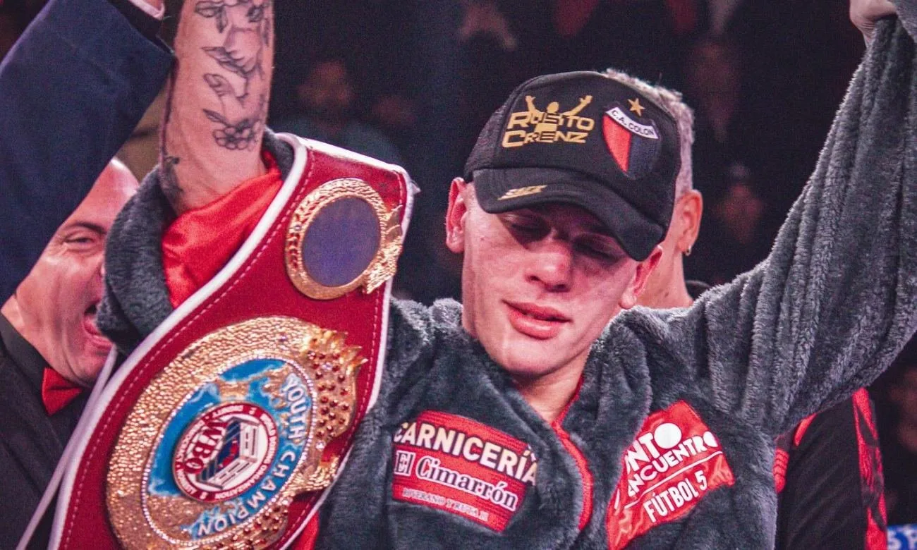 Alan Crenz defenderá su título latino superligero en un duelo clave ante Juan Carlos Sánchez