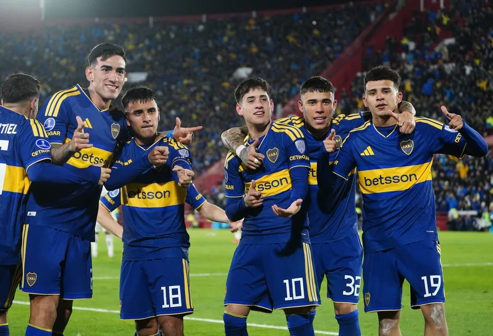 Boca Juniors derrotó 3-1 a Recoleta en la ida de octavos de final de la Copa Sudamericana